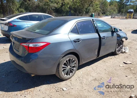 2016 Toyota Corolla S Plus z USA, uszkodzony, nr VIN 2T1BURHE2GC707604